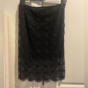 Black Lace Skirt size Medium by Kenzie